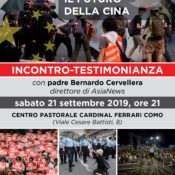 Volantino incontro Honk Kong 21-09-2019