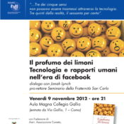 Volantino incontro Lynch 09-11-2012