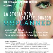 Volantino film Unplanned Como 29-11-2021 AGG