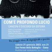 Locandina concerto L. Dalla 21-01-2023