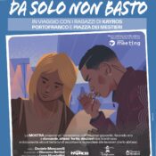 Locandina mostra Da solo non basto 02-2024